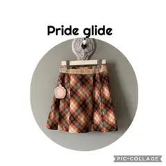 未使用タグ付き prideglide チェック柄 ミニスカートのサムネイル
