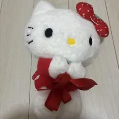 ハローキティ いちご柄ぬいぐるみ 約30cm