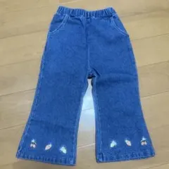 FUTAFUTAパンツ フルーツ刺繍付き