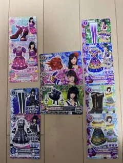 アイカツカード 11枚セット/橋本環奈、ぱるる コラボ
