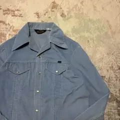 70s Wrangler ラングラー コーデュロイシャツジャケット USA L