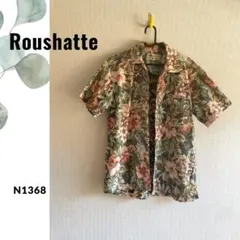 Roushatte ルーシャット　メンズ　花柄　アロハシャツ サイズL