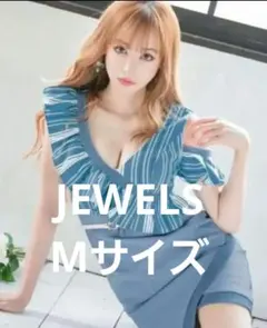 最終お値下げ　JEWELS　ストライプドレス