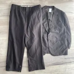 80s VINTAGE　ストライプセットアップ　　ヴィンテージスーツ