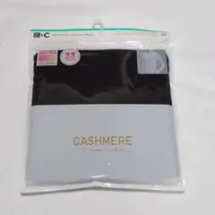 ユニクロ　極暖ヒートテック　カシミアブレンドクルーネックT　Mサイズ　黒