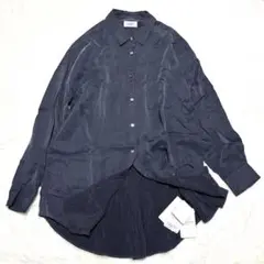 新品タグ付✨キュプラフィブリル オーバーシャツ　ウォッシャブル