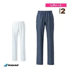 バボラ【新品】テニス　ウェア　パンツ　レディース　L　ホワイト　ロングパンツのサムネイル