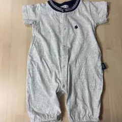 POLO Baby グレーロンパース 50-70cm