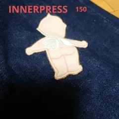 INNER PRESS ♥️キューピーちゃん♥️ワッペン♥️デニムパンツ 美品のサムネイル