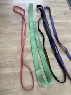 iCreach トレーニングチューブ 4本セット