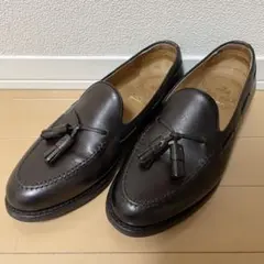 バーウィック タッセルローファー 8491 ダークブラウン UK5.5