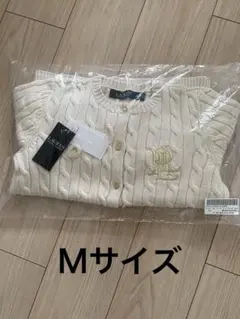 RALPH LAUREN ケーブルニットカーディガン　新品未使用タグあり