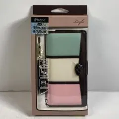 iPhone スマホケース 手帳型 SE3 SE2 8 7 トリコロール 12