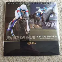 JRA 2026 CALENDAR 卓上カレンダー