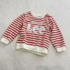 Lee キッズ　トレーナー　100サイズ　ボーダー