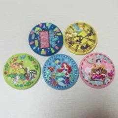 ディズニー刺繍缶バッジ 5個セット