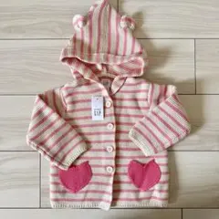【新品】babygap くま耳パーカー 80