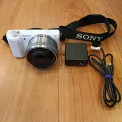☆美品☆ ソニー SONY α5000 ホワイト パワーズームレンズキット