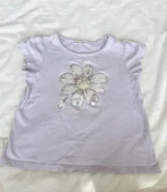 エニィファム　anyfam スパンコール　ビーズ　トップス　Tシャツ110