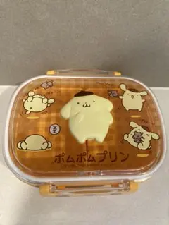 レトロ　ポムポムプリン 弁当箱 仕切り付き