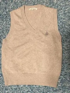 美品　さらに！値下げしました！ CONOMI グレー ニットベスト　130センチ