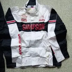 長期保管！SIMPSON レインウェア 上下セット Lサイズのサムネイル