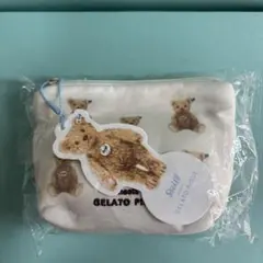 GELATO PIQUE シュタイフ　ポーチ テディベア