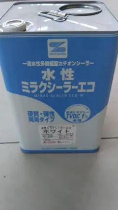 未開封】SK化研 水性ミラクシーラーエコ ホワイト - メルカリ 【未開封】SK化研 水性ミラクシーラーエコ ホワイト