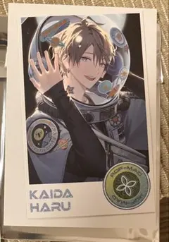 にじさんじ ろふまお 4周年 ランダムフォト風カード 甲斐田晴 特典ステッカー