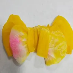 子供用　兵児帯　黄色　ピンク　白　とんぼ