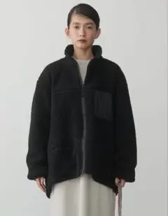 アメリカンホリック　フリースジャケット ブラック