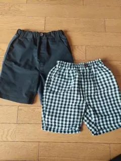 黒パンツ　2点セット　110