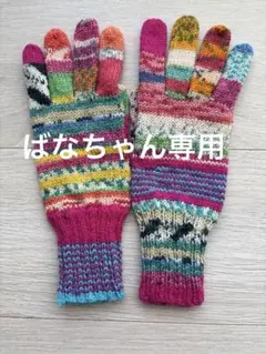 ばなちゃん専用 opal 手編みの手袋
