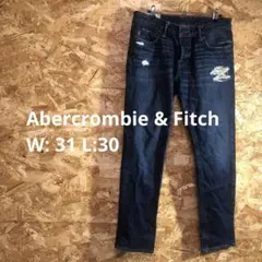 【 7782番】Abercrombie & Fitch デニム　W: 31