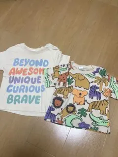 H&M Tシャツ2枚セット　80サイズ