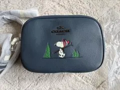 【新品未使用品】コーチ スヌーピー ショルダーバッグ