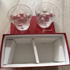 Baccarat バカラ ロックグラス 2点セット