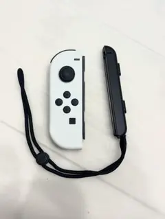 Nintendo Switch ジョイコン 左 ホワイト ストラップ付き 純正