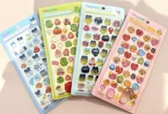 ぷっくりシール　立体シール　３Dシール　たまごっち　4点セット