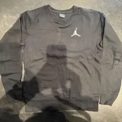 Jordan 黒 クルーネック トレーナー　S
