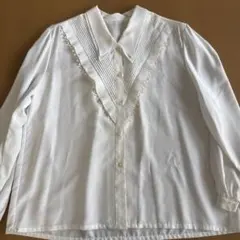 昭和レトロ　レディースブラウス　サイズ15 XL