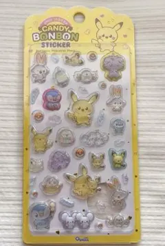 【韓国限定】ポケモン ドロップシール 黄色【新品、未使用】