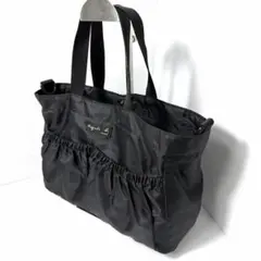 最終【極美品】アニエスベー バッグインバッグ サブバッグ マザーズバッグ 黒