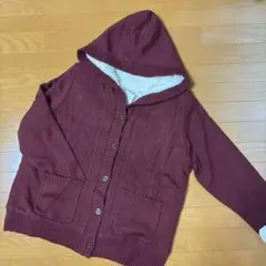 【新品】裏ボアニットジャケット　4L