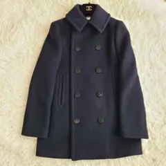 美品　HYKE ハイク　ウール　ロングピーコート　ブラック　Aライン　サイズ2 2025年最新】Hyke pコートの人気アイテム - メルカリ