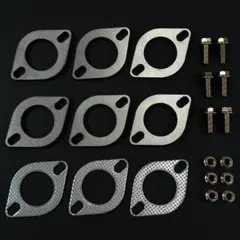 Φ 50.8 SUS304 マフラー フランジ 専用ガスケット付 厚 m2046 Φ 50.8 SUS304 マフラー フランジ 専用ガスケット付 厚 m2046 - メルカリ