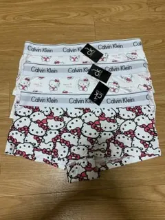 Calvin Klein ハローキティ ボクサーパンツMサイズ3枚セット今限定