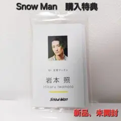 Snow Man　購入特典　名刺カード9枚セット