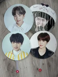 BTS SUGA ユンギ　うちわ 4枚セット