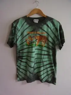00s Disney Pooh くまのプーさん タイダイ Tシャツ キッズ Lのサムネイル